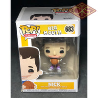 Funko POP! Television - Big Mouth - Nick (683) 'Damaged Packaging'