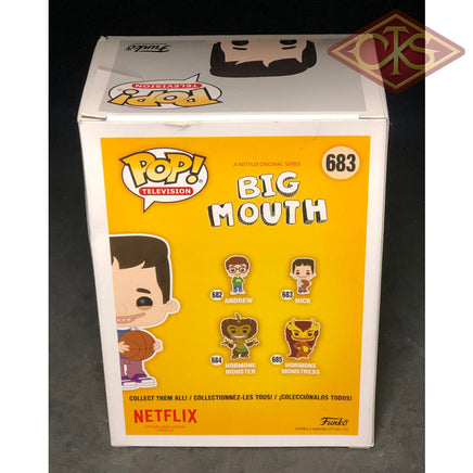 Funko POP! Television - Big Mouth - Nick (683) 'Damaged Packaging'