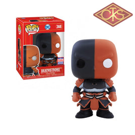 Funko POP! Television - DC Super Heroes - Deathstroke SDCC 2021 (368) 'Minor Box Damage'