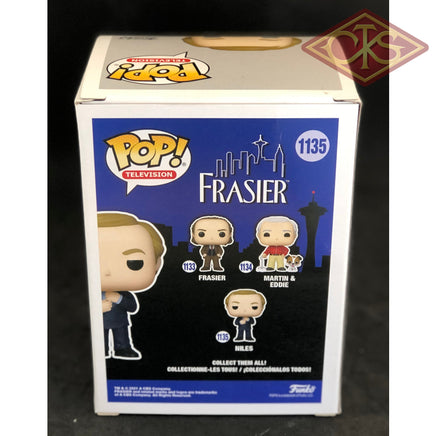 FUNKO POP Television - Frasier - Niles Crane (1135) "Small Damaged Packaging"