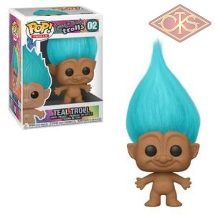 Funko Pop! Trolls - Good Luck Teal Troll (02) Figurines