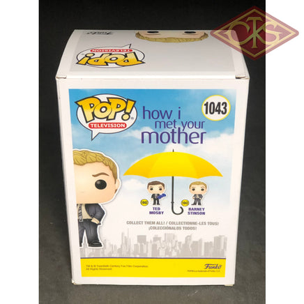 FUNKO POP! Television - How I Met Your Mother - Barney Stinson (1043) "Small Damaged Packaging"