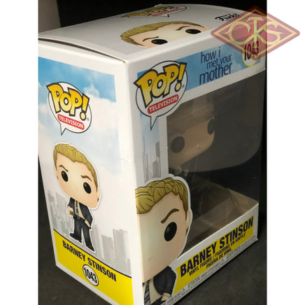 FUNKO POP! Television - How I Met Your Mother - Barney Stinson (1043) "Small Damaged Packaging"