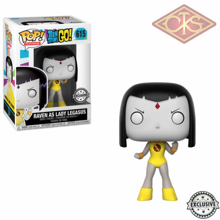 Funko POP! Television - Teen Titans Go! - Raven as Lady Legasus (615) Exclusive