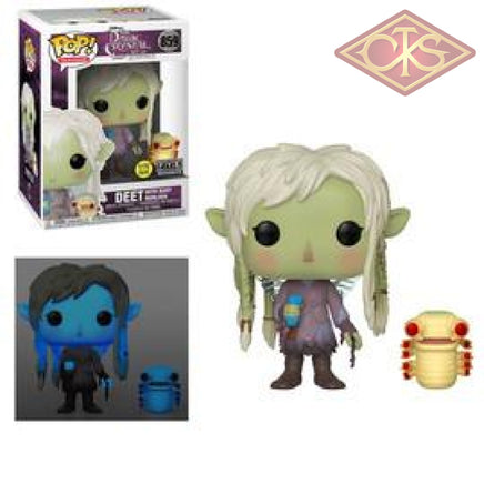 Funko POP! Television - The Dark Crystal, Age of Resistance - Deet w/ Baby Nurlock (GITD) (859) Exclusive