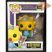 FUNKO POP! Television - The Simpsons, Treehouse of Horror - Alien Maggie (823) 'Minor Box Damage'