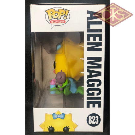 FUNKO POP! Television - The Simpsons, Treehouse of Horror - Alien Maggie (823) 'Minor Box Damage'