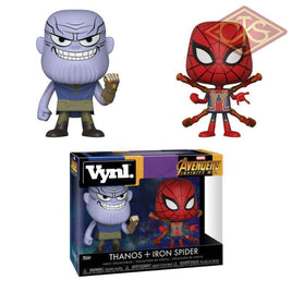 Funko Vynl - Avengers Infinity War Thanos + Iron Spider Figurines
