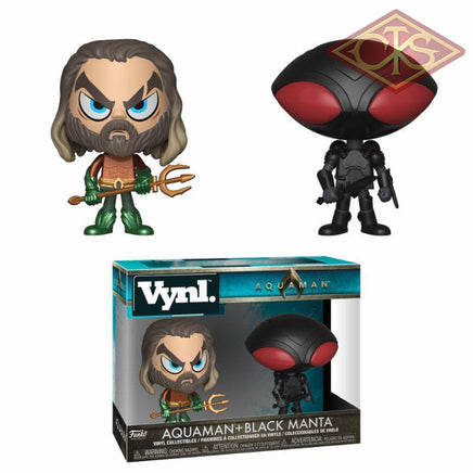 FUNKO Vynl - DC Comics - Aquaman - Aquaman + Black Manta (10cm)