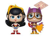 FUNKO Vynl. - DC Comics Bombshells - Wonder Woman + Batgirl (10cm)