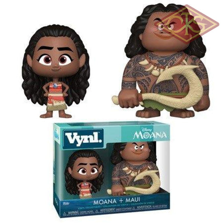 FUNKO Vynl. - Disney, Moana - Moana + Maui (10cm)