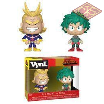 Funko Vynl - My Hero Academia All Might + Deku Figurines