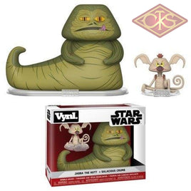 Funko Vynl. - Star Wars Jabba The Hutt & Salacious Crumb (10Cm) Funko