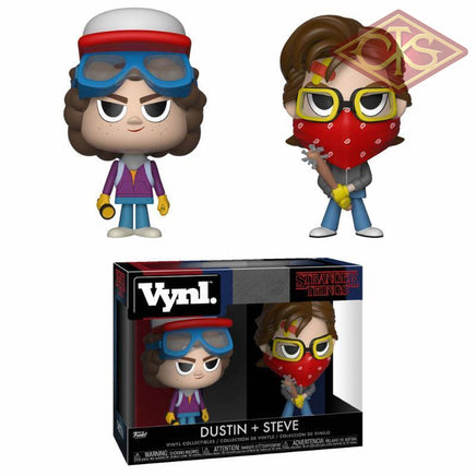 Funko Vynl. - Stranger Things Dustin + Steve Figurines