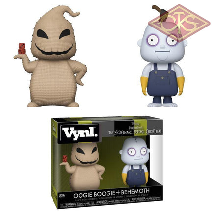 Funko Vynl - The Nightmare Before Christmas Oogie Boogie + Behemoth Figurines