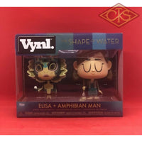 FUNKO Vynl. - The Shape of Water - Elisa & Amphibian Man (10cm) "Small Damaged Packaging"