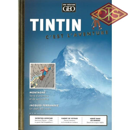 Magazine GEO / Tintin, C'est l'aventure # 3 'Montagne' (SC) (FR)