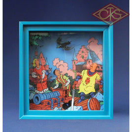 Parastone - Visual Artwork, Suske & Wiske - Shadowbox, De Schat van Beersel (Limited) (SW300) (16cm)