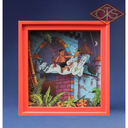 Parastone - Visual Artwork, Suske & Wiske - Shadowbox, Het Eiland Amoras (Limited) (SW301) (16cm)