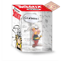 PLASTOY Collection Bulles- Asterix & Obelix - Asterix : "Ca m'enerve !" (15 cm)