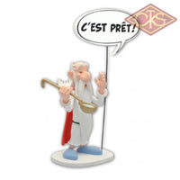 PLASTOY Collection Bulles - Asterix & Obelix - Panoramix : "C'est Prêt !" (18cm)