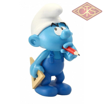 Plastoy / Collectoys Resin Figure - Handy Smurf / Le Schtroumpf Bricoleur / Knutselsmurf (12cm)