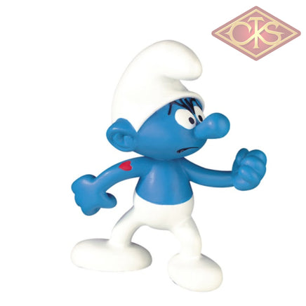 Plastoy / Collectoys Resin Figure - Hefty Smurf / Le Schtroumpf Costaud / Potige Smurf (12cm)