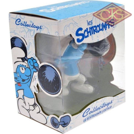 PLASTOY Collectoys - The Smurfs -  Hefty Smurf w/ dumbbells (15cm)