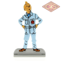 Moulinsart - Tintin / Kuifje - Tintin in Boiler Suit (Destination Moon) (6cm)