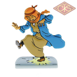 Moulinsart - Tintin / Kuifje - Tintin Steps on a Banger (Land of Black Gold) (6cm)