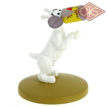 Moulinsart - Tintin / Kuifje - Snowy w/ Crab Tin (6cm)