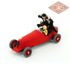 Moulinsart - Tintin / Kuifje Red Racing Car (Alfa Romeo P3 1955) Figurines