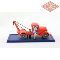 Tintin / Kuifje - Tintin's Cars 1/43 - The Simoun Tow Truck (Chevrolet Pick Up) (15cm)