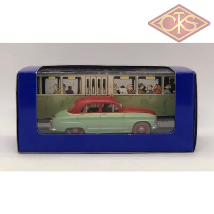 Tintin / Kuifje - Tintin's Cars 1/43 - The Taxi Simca (Simca Aronde °1954) (15cm)