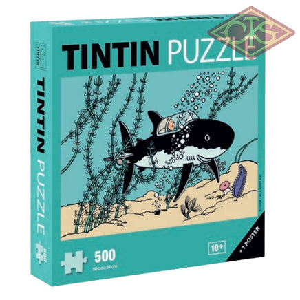 Tintin / Kuifje - Puzzle Puzzel “Le Sous-Marin Requin’ (The Shark Submarine) (500 Pieces)