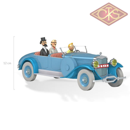 Tintin / Kuifje - Tintin's Cars 1/24 - Dr. Finney's Torpedo (Cigars of the Pharao) #10 (26cm)