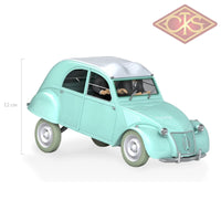 Tintin / Kuifje - Tintin's Cars 1/24 - The Thompsons's Citroën 2CV (The Calculus Affair) #08 (26cm)