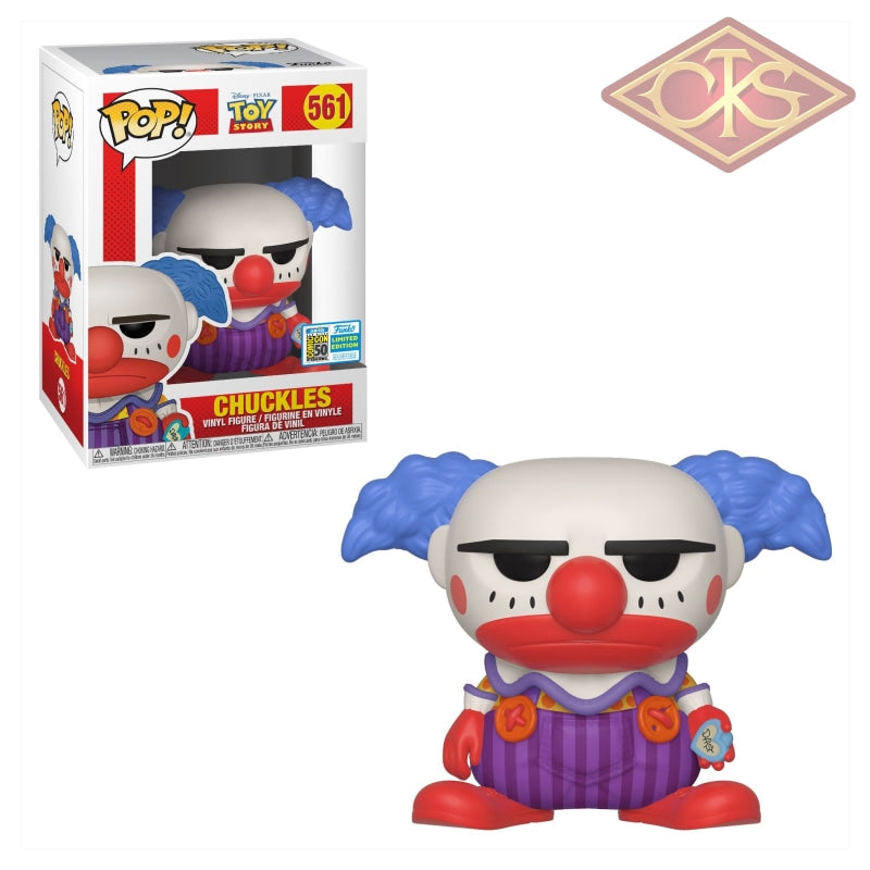 Funko POP Disney Toy Story 4 Chuckles Exclusive SDCC 2019 Multicolor