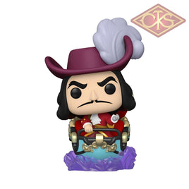 Funko POP! Rides - Walt Disney World (50th), Peter Pan - Captain Hook at The Peter Pan's Flight Attraction (109)